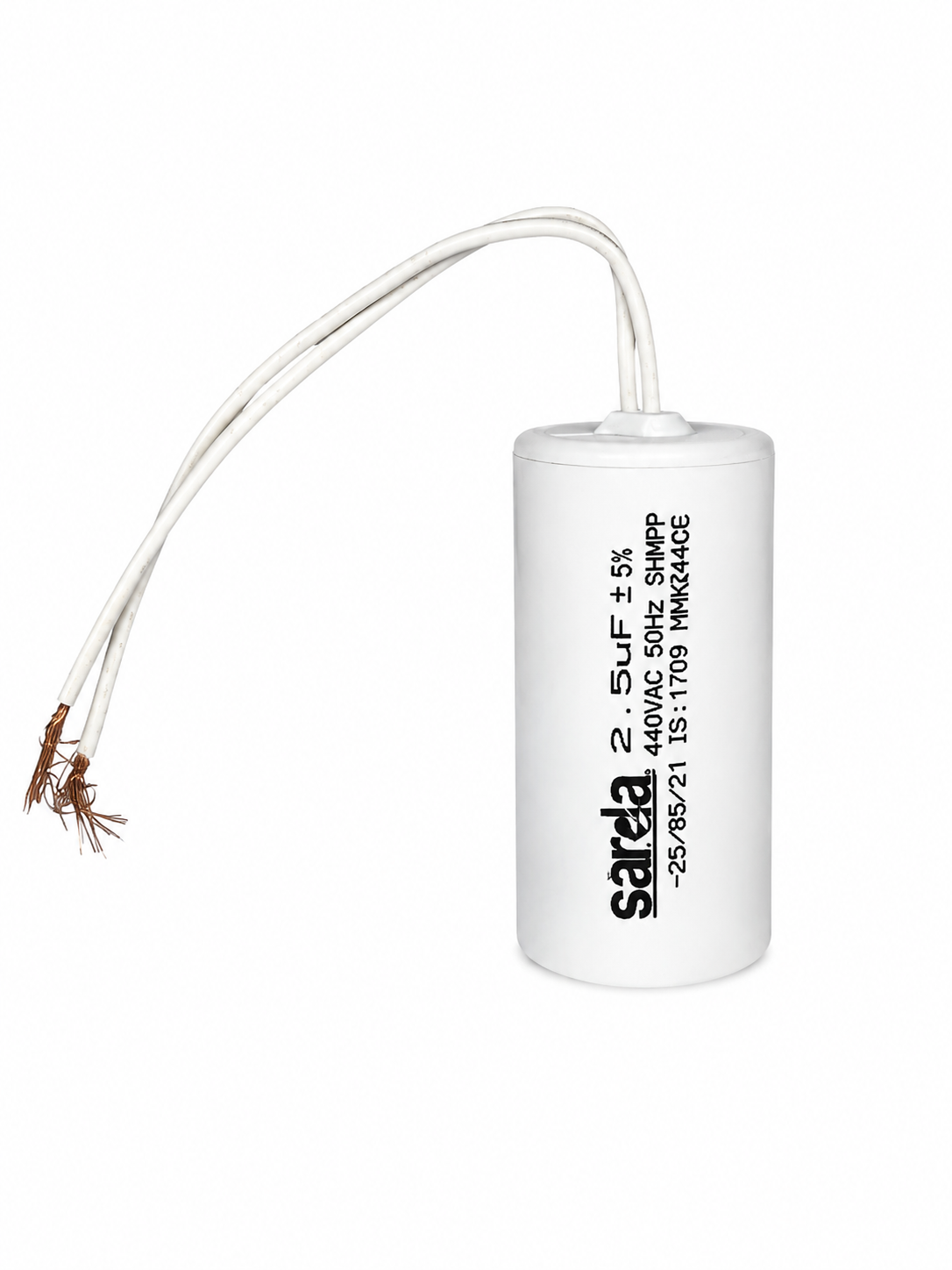 Sarada 2.5 MFD Running Capacitor – Single Phase Motors